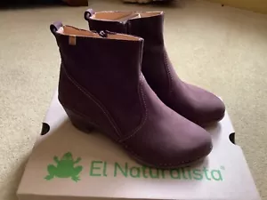 EL NATURALISTA Sylvan Pleasant Brown Nubuck Ankle Boots, UK 5 /EUR 38 - NEW £150 - Picture 1 of 9