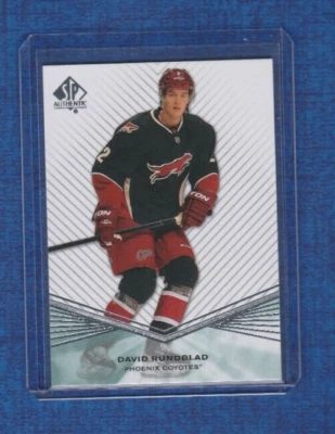 2011-12 Upper Deck SP Authentic Extended Rookie # R80 David Rundblad - Image 1 of 2