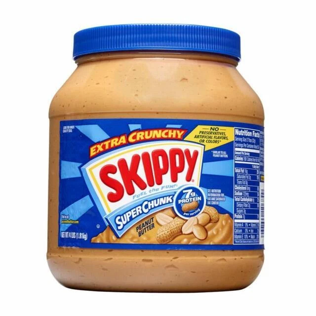 SKIPPY SUPER CHUNK Peanut Butter - 64 oz