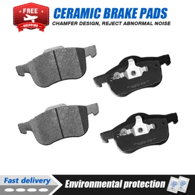 Pastillas de freno delanteras de cerámica para Volvo S60 S80 1999 2000 2001 2002--2006 V70 XC70 Foto 1 de 4