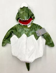 NEW Pottery Barn KIDS 2-pc Baby T-Rex Dinosaur Egg Halloween Costume~6-12 months - Picture 1 of 3