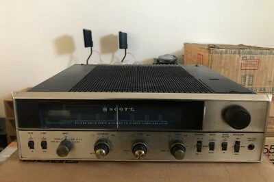 Amplificador sintonizador FM estéreo Scott 344-B Stereomaster como nuevo y manual del propietario  Foto 1 de 4