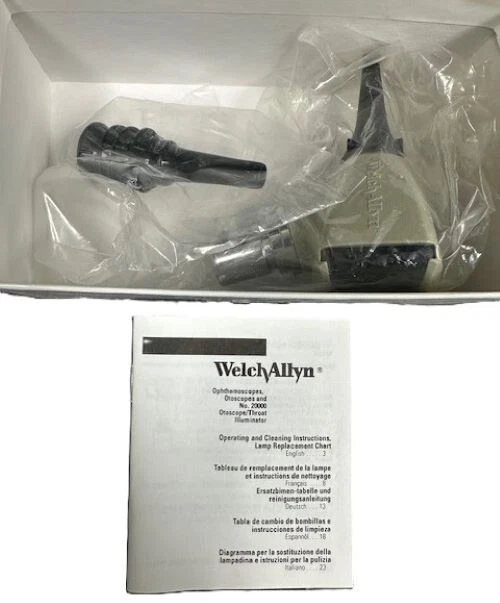 Otoscopio Welch Allyn 24031 2,5 V Hal Diag Foto 1 de 3