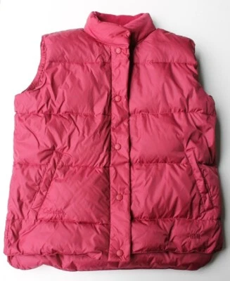 Cabela's Premier Northern Goose Down Filled Red Snap Puffer Vest M - Image 1 of 4