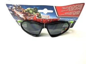 Marvel Avengers Sunglasses for Boys Black w. Green - Picture 1 of 2