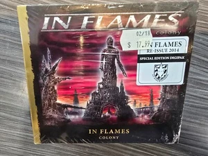 CD IN FLAMES COLONY BRAND NEW SEALED re-issue 2014 digipak - Picture 1 of 2