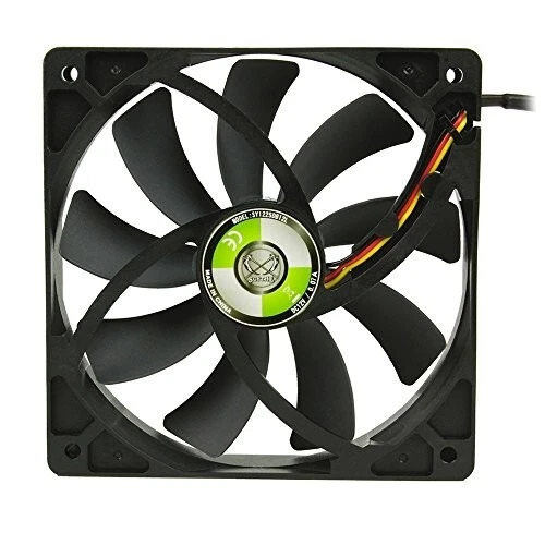 Scythe Slipstream 120 mm Dual-Fans 12V .07A 800 RPM 40.17 CFM 10.7 dB 3-pin - Image 1 of 4