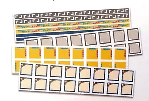 Creative Memories Cubilee Sticker Squares and Strips - Picture 1 of 3