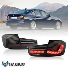 VLAND GTS LED Sequential Blinker Tail Lights For 12-18 BMW 3 Series F30 F35 F80
