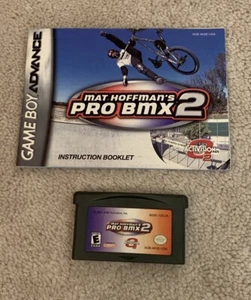 Mat Hoffman's Pro BMX (Nintendo GBA, 2001) w/ Manual *Authentic* Tested Working - Picture 1 of 4