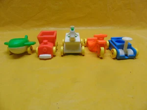 Vintage 1976 #656 Fisher-Price Little People Little Riders Set Complete - Picture 1 of 8