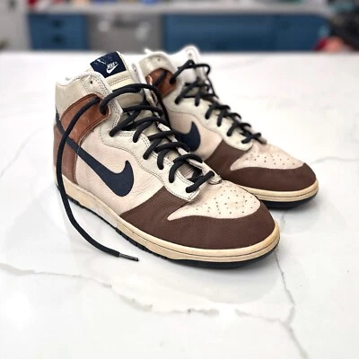 Size 12 - Nike Dunk High Premium Brown - 316424-241 - Image 1 of 4