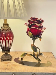 Keren Kopal Large Pop art hand-made metal sculpture --- " Rose " - Picture 1 of 7