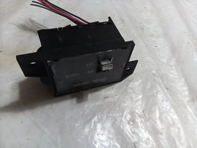 1979-1992 OEM CADILLAC BROUGHAM, Fleetwood, interruptor de control de crucero Deville con enchufe Foto 1 de 4