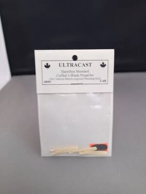 Ultracast #48081 1/48 - Hamilton Standard Cuffed 4 Blade Propeller (For Tamiya) - Image 1 of 2