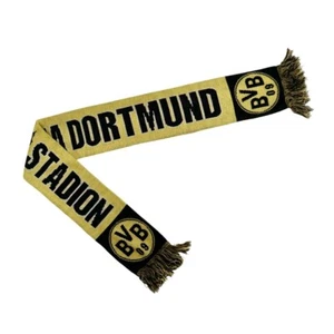 BVB BORUSSIA DORTMUND 90s Vintage Scarf Soccer Spain Bufanda Football Scarves - Picture 1 of 4