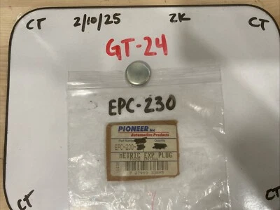 Pioneer  25mm EPC-230 Steel Deep Cup Engine Expansion Freeze Plug - Image 1 of 2
