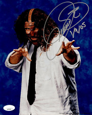 Mankind Signed WWE 8x10 Photo #3 JSA COA WWF ECW Mick Foley