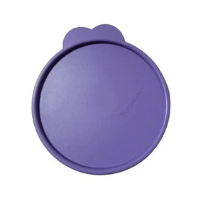 Tupperware 2541A-6 Purple Round Replacement Seal Lid Only Vintage 6.25" - Imagen 1 de 5