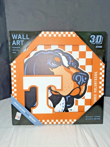 🔥  Tennessee Volunteers Officially Licensed Brand NEW 3D Wall Art 🔥 Cover
