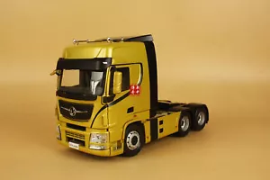 1:24 China Truck DF Dongfeng Tianlong Traktor - LKW Zugmaschine Modell gelb - Bild 1 von 11