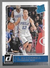 2015-16 Donruss TJ McConnell Rated Rookie 76ers Pacers RC #213