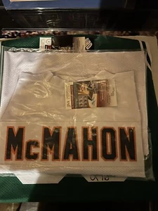 Handsigniertes/signiertes JIM MCMAHON Chicago White Football Trikot JSA COA Auto - Bild 1 von 2