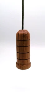 Bathroom Light Switch Pull OAK , Handmade Pull English Solid Oak - Picture 1 of 5