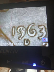 1963d Penny Error - Picture 1 of 5