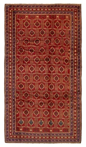 Vintage Hand-Knotted Area Rug 5'11" x 10'10" Traditional Wool Carpet - Picture 1 of 9
