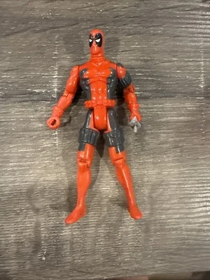 "Figura de acción vintage 1992 ToyBiz X-Men X-Force Deadpool 5"" Marvel A10" Foto 1 de 2
