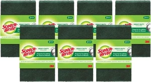 Scotch-Brite Heavy Duty Scouring Pad, Dish Scrubber for 21 Pads, Green - Picture 1 of 9