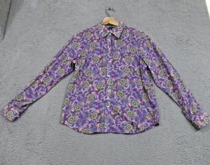Lauren Ralph Lauren LRL Hemd Damen MP Floral Paisley Garten Party Feminin - Bild 1 von 17
