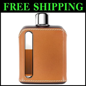 Glass Flask with Multiple Lids - Gift Set in Collector's Box - Foto 1 di 9