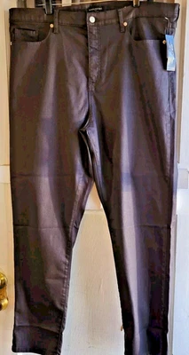 Pantalones de mezclilla ajustados de tiro alto marrón Banana Republic para mujer talla 35/20 de alto nuevos con etiquetas Foto 1 de 4