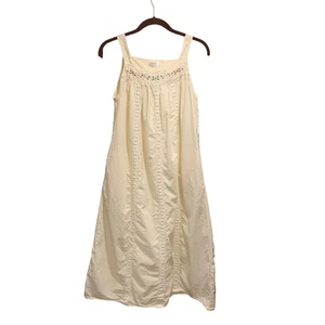 Abito da notte donna Yozly con dettagli ricamati floreali in cotone midi M Cottagecore - Foto 1 di 6