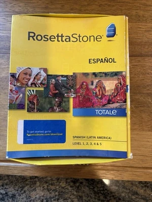 Rosetta Stone 3 Spanish (Latin America) Level 1,2,3,4 & 5 for PC, Mac MPN 3094 - Image 1 of 4