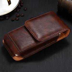 Luxury Leather Waist Bag Clip Belt Case For Oukitel K10 K6 K8 K10000 Pro K3 U22 - Picture 1 of 13