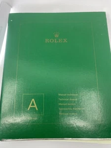 Rolex Technical Manual "A" calibres Full Color Every Model - Picture 1 of 12
