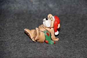 Vintage Norcrest Ceramic Bear Playful Red Hat & Scarf X430 - Picture 1 of 6
