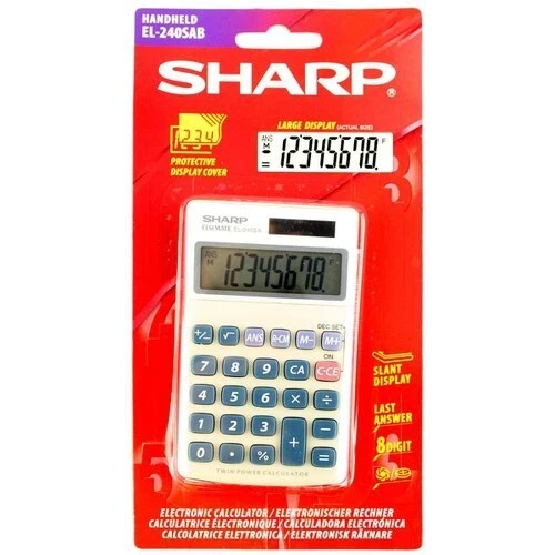 Sharp EL-240SAB Calculator - Image 1 of 1