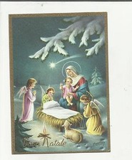 97273 BELLA CARTOLINA DI BUON NATALE ILLUSTRATA DA P. VENTURA