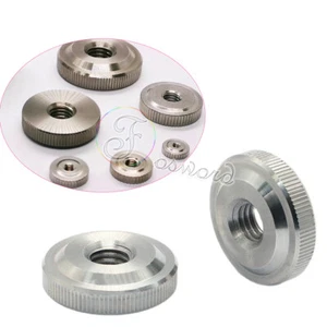 Knurled Thumb Nuts Stainless Steel Hand Grip Knobs M2 2.5 3 4 5 6 8 M10 Thin Nut - Picture 1 of 2