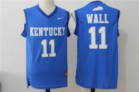 Monk, Fox, Wall 3 Players Kentucky Wildcats College Basketball Jersey - S to 5XL Cover