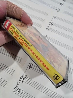 Cassette Tape Soundtrack Mad Max Beyond Thunderdome Maurice Jarre Tina Turner Foto 1 de 4