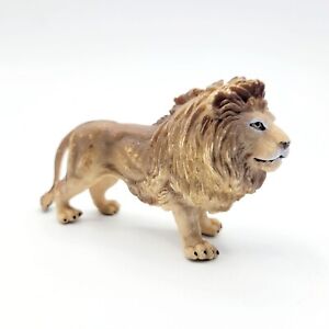 Vintage 1996 Schleich Male Lion Figure Toy Wild Animals Zoo Animals 4.5"