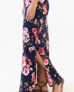 Maxi Skirt - Side Slit - Picture 1 of 2