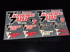 Calcomanías de carenado de gráficos reflectantes para Yamaha Tenere 700 T7 laminadas - Imagen 1 de 5