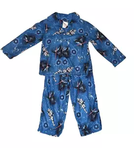 Starwars Boys 2 Piece Long Sleeve Pajama Set Size 4 - Picture 1 of 1