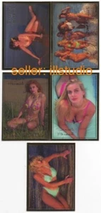SIGNED SWIMSUITS & MERMAIDS ~SPECIALTY CHASE 5 CARD set - Picture 1 of 1